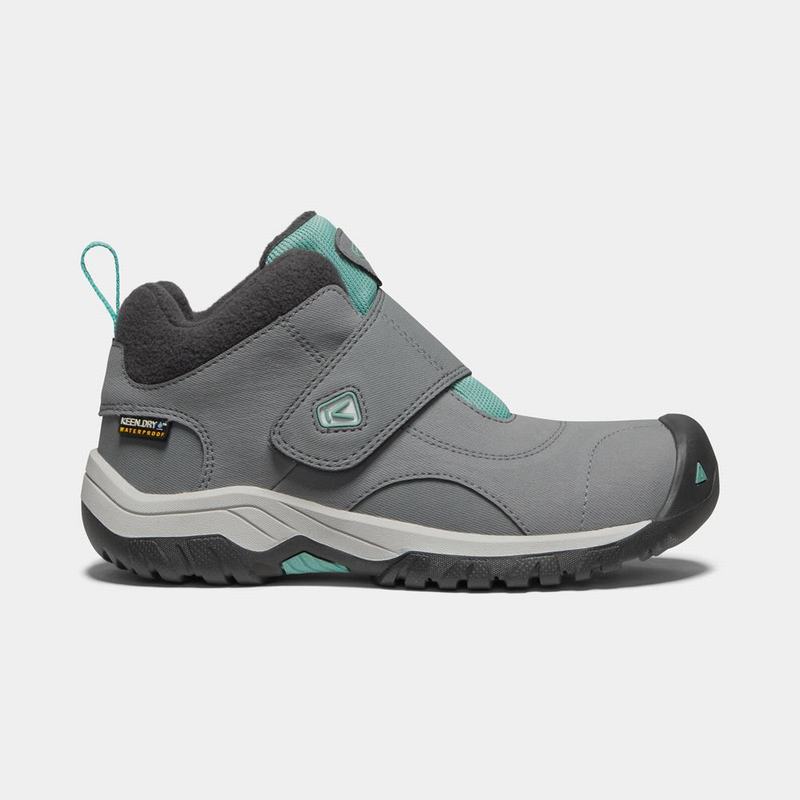 Keen Kootenay II Waterproof Kids Winter Boots Grey Wholesale (5308-UVMGH)